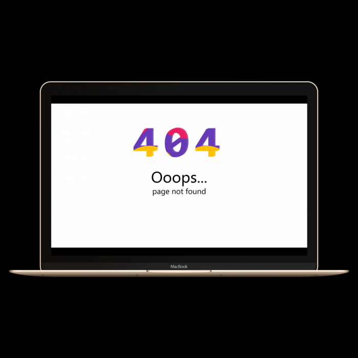 分享九款不同页面的404源码插图5